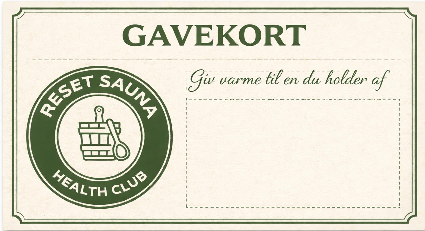 Gavekort — giv varme til en du holder af